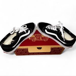 Vans Classic Black and White Sneakers